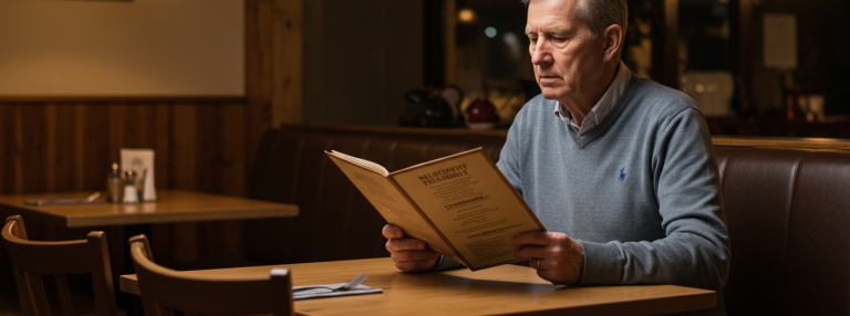 eating out with neuropathy